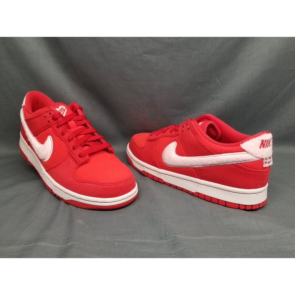 Nike Kids Red and White Sneakers